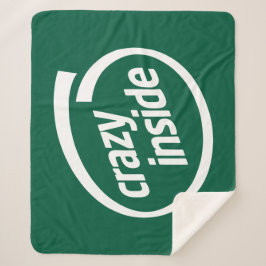 Crazy inside sherpa deken