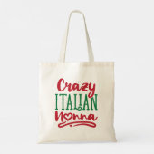 Crazy Italy Nonna Tote Bag (Achterkant)