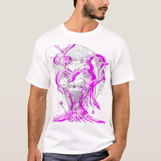 Crazy Joker Anti-Valentijnsdag T-shirts (Voorkant)
