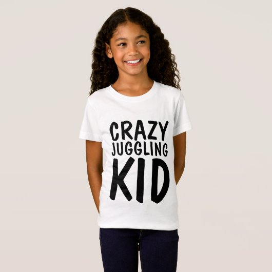 CRAZY JUGGLING KIND T-shirts, Juggler T-shirt (Voorkant volledig)