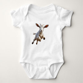 Crazy Jumping Baby Goat Kind Romper