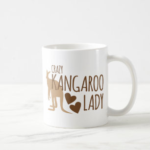 Crazy Kangaroo Lady Koffiemok