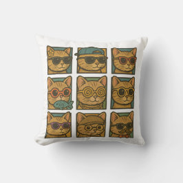 Crazy Kat Club Kussen