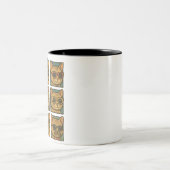 Crazy Kat Club Tweekleurige Koffiemok (Center)