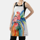 Crazy Kauai Rooster Kitchen Schort (Insitu)