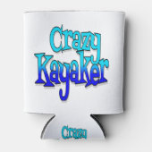 Crazy Kayaker Blikjeskoeler (Voorkant)