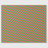 Crazy Kinder Colors 03-Striped Gift Wrap Cadeaupapier (Vlak)