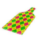 Crazy Kinder Colors Argyle 6-CUTTING BOARD PADDLE Snijplank (Hoek)