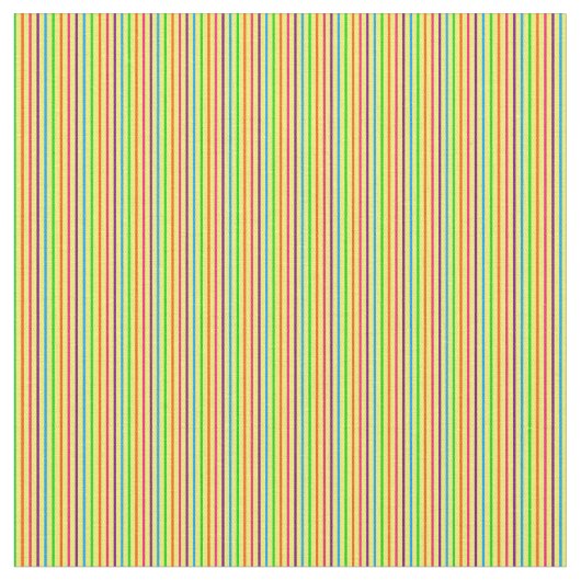 Crazy Kinder Colors-Stripes 08 Fabric Stof (Close Up)