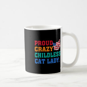 Crazy Kinderloze Kat Lady Kamala-Harris Madam Pres Koffiemok