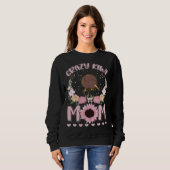 Crazy Kiwi Mom Kiwi Bird Girl Trui (Voorkant volledig)