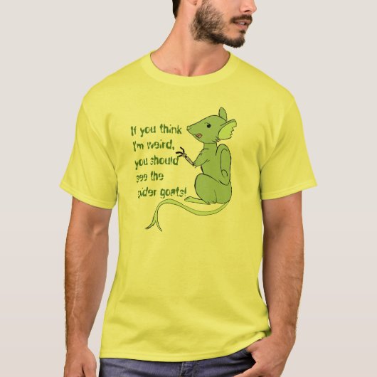 Crazy Lab Rat T-shirt (Voorkant)