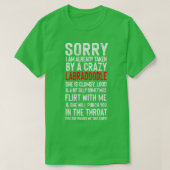 Crazy Labradle Meme Humor T-shirt (Design voorkant)