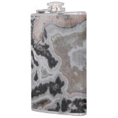 Crazy Lace Agate Gemstone Photo Flask Heupfles (Links)