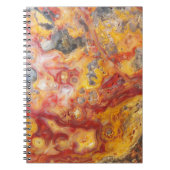 Crazy Lace Agate Patroon Notitieboek (Voorkant)