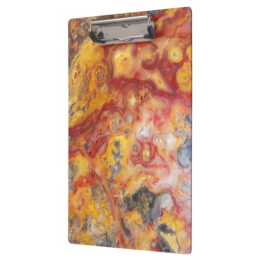 Crazy Lace Agate Pattern Klembord (Links)