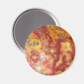 Crazy Lace Agate Pattern Magneet (Voorkant / Achterkant)