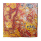 Crazy Lace Agate Pattern Tegeltje (Voorkant)