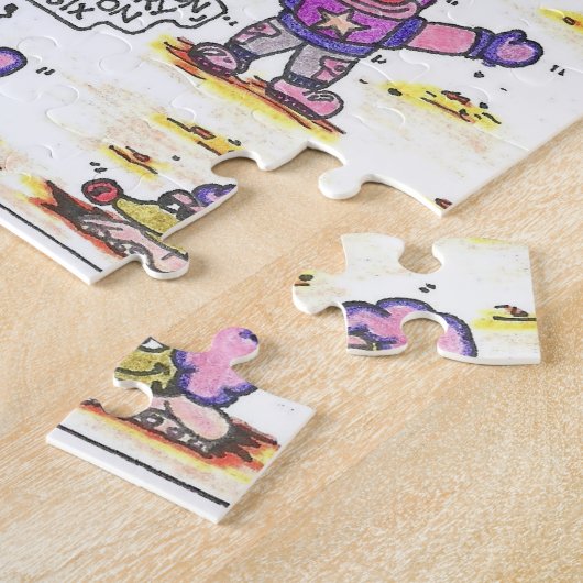 Crazy Laws Puzzle #2 Legpuzzel (Zijkant)