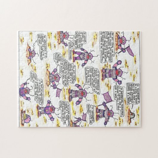 Crazy Laws Puzzle #2 Legpuzzel (Horizontaal)