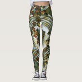 Crazy Leaf Camo Leggings (Voorkant)