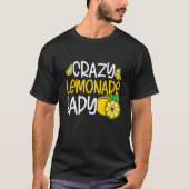 Crazy Lemon Juice Lemonade Juice T-shirt (Voorkant)