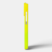 Crazy Lemon Yellow Colored iPhone Case (Achterkant / Links)