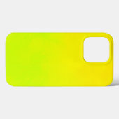 Crazy Lemon Yellow Colored iPhone Case (Achterkant (horizontaal))