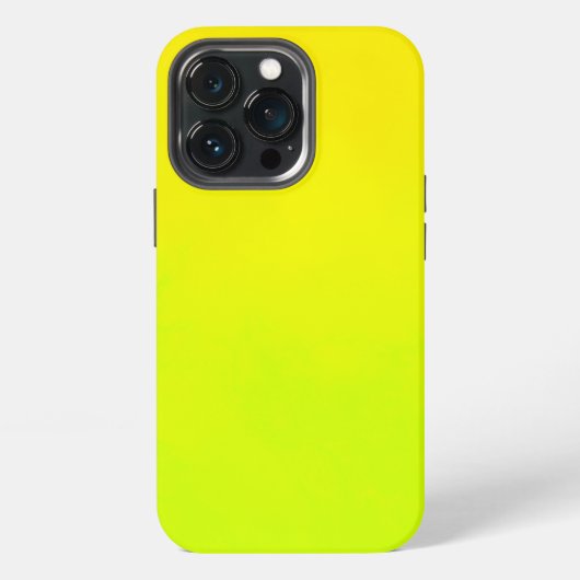 Crazy Lemon Yellow Colored iPhone Case Hoesje (Achterkant)