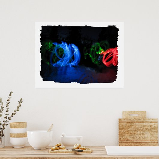 Crazy Lights Poster (Keuken)
