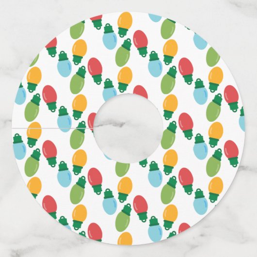 Crazy Lights Wijn Glass Labels (Achterkant)