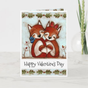 Crazy like a Fox - Valentijnsdag Card Feestdagen Kaart
