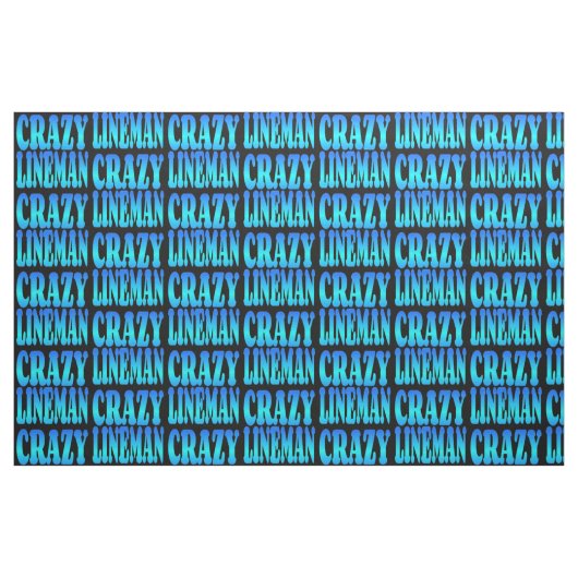 Crazy Lineman Stof (Fat Quarter)