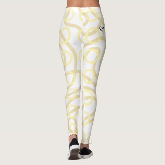 Crazy Lines Leggings (Achterkant)