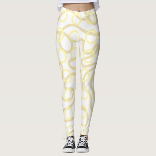 Crazy Lines Leggings (Voorkant)