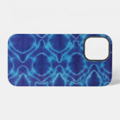 Crazy Lines Tie Dye - Paarse iPhone Hoesje (Achterkant horizontaal)