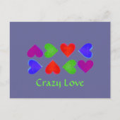 Crazy Love Briefkaarten (Voorkant)