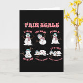 Crazy Love Gebroken Hart Pijn Schaal Emotie Valent Kaart (Gele Bloem)