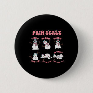 Crazy Love Gebroken Hart Pijn Schaal Emotie Valent Ronde Button 5,7 Cm