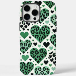 Crazy Love (Groen) iPhone 16 Pro Max Hoesje