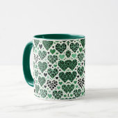 Crazy Love (Groen) Mok (Voorkant links)