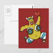 Crazy Love van Sian Elliot Briefkaart (Voorkant / Achterkant)