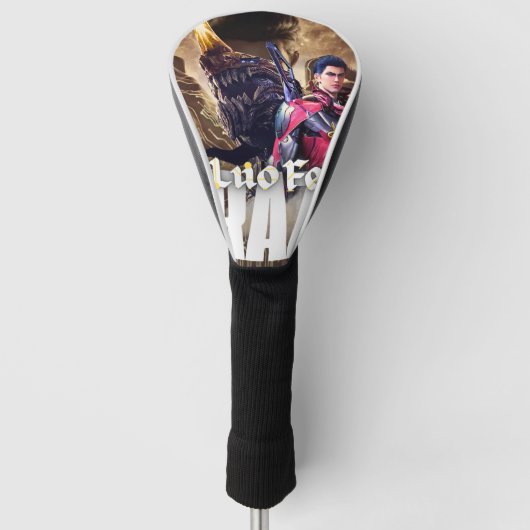 Crazy - Luo Feng Golfheadcover (Voorkant)