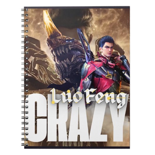 Crazy - Luo Feng Notitieboek (Voorkant)