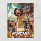 Crazy Ma Briefkaart (Voorkant)