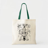 Crazy Madness by Jorge Tote Bag (Voorkant)