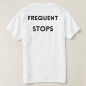 Crazy Mail Lady T-shirt (Design achterkant)