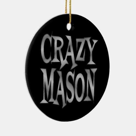 Crazy Mason Keramisch Ornament (Rechts)