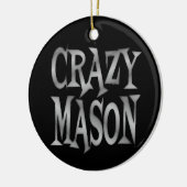 Crazy Mason Keramisch Ornament (Links)