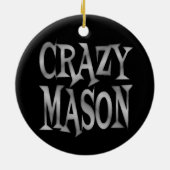 Crazy Mason Keramisch Ornament (Achterkant)